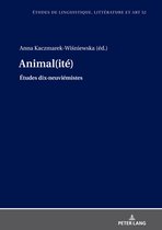 Etudes de linguistique, littérature et arts / Studi di Lingua, Letteratura e Arte 52 - Animal(ité)