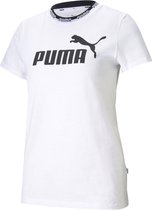 Puma Amplified Graphic T-shirt 585902-02, Vrouwen, Wit, t-shirts, maat: XL EU