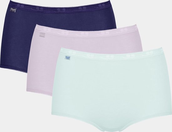 Sloggi Dames Basic+ 3Pack Maxi Onderbroek Dames - Maat 44-46 | bol.com
