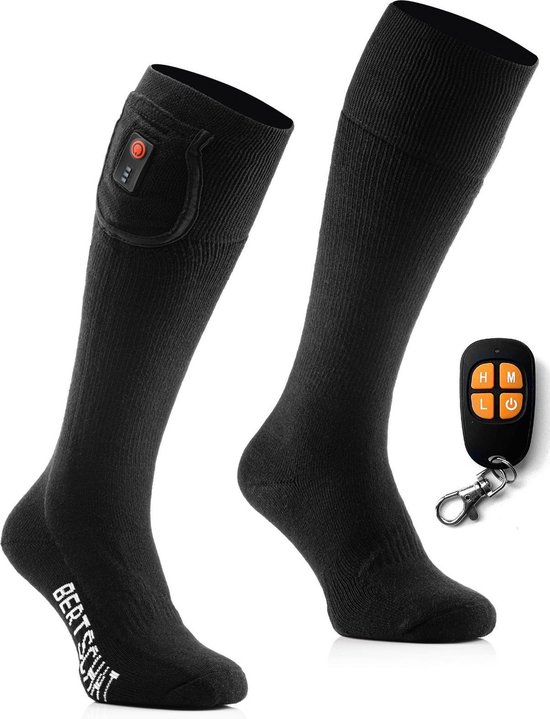 Verwarmde Sokken PRO | 39-41 | Groot verwarmingselement - USB-oplaadbaar | Elektrisch Verwarmde Sokken | Elektrische Sokken