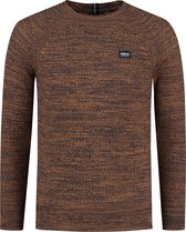 Gabbiano Trui Trui Melange In Raglanmouw 611714 Brick Orange 804 Mannen Maat - S