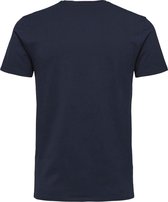 SELECTED SLHNEWPIMA SS O-NECK TEE B Heren T-shirt  - Maat XXL