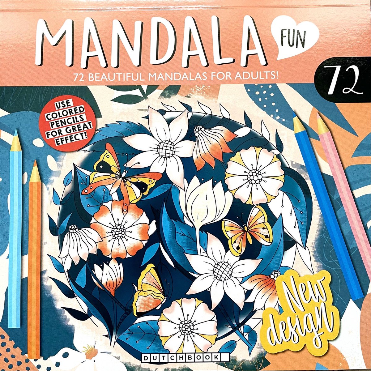 Mandala kleurboek voor volwassenen met 72 kleurplaten - geschikt voor kleurpotloden en kleurstiften