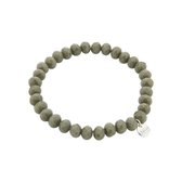 Biba crystal armband groen 8mm - maat 18 53922-25 Sieraden sjoppie