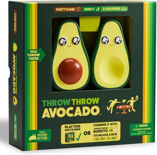 Throw Throw Avocado - Kaartspel - Partygame