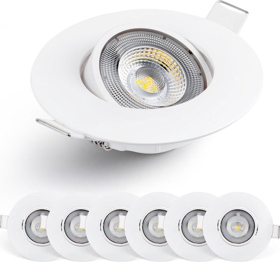Emos 2700K Warm Wit van LED Inbouwspots, 300 lumen vervangt 35W, LED... | bol.com