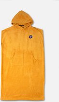 Amarelo Ouro - Bamboe Surf Poncho - Groot