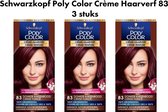 Schwarzkopf Poly Color Crème-Haarverf 83 - 3 stuks