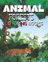 Animals Forest Coloring Book