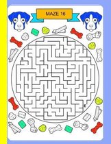 dog mazes for kids 3+