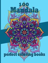 100 Mandala perfect coloring books