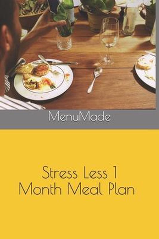 Menumade Meal Plans- Stress Less Meal Plan Book - cover