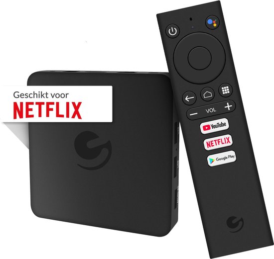 Ematic Pro X - Officiële Android TV Box - Google & Netflix 4K  Gecertificeerd - Google... | bol.com