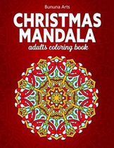 Christmas Mandala Adults Coloring Book