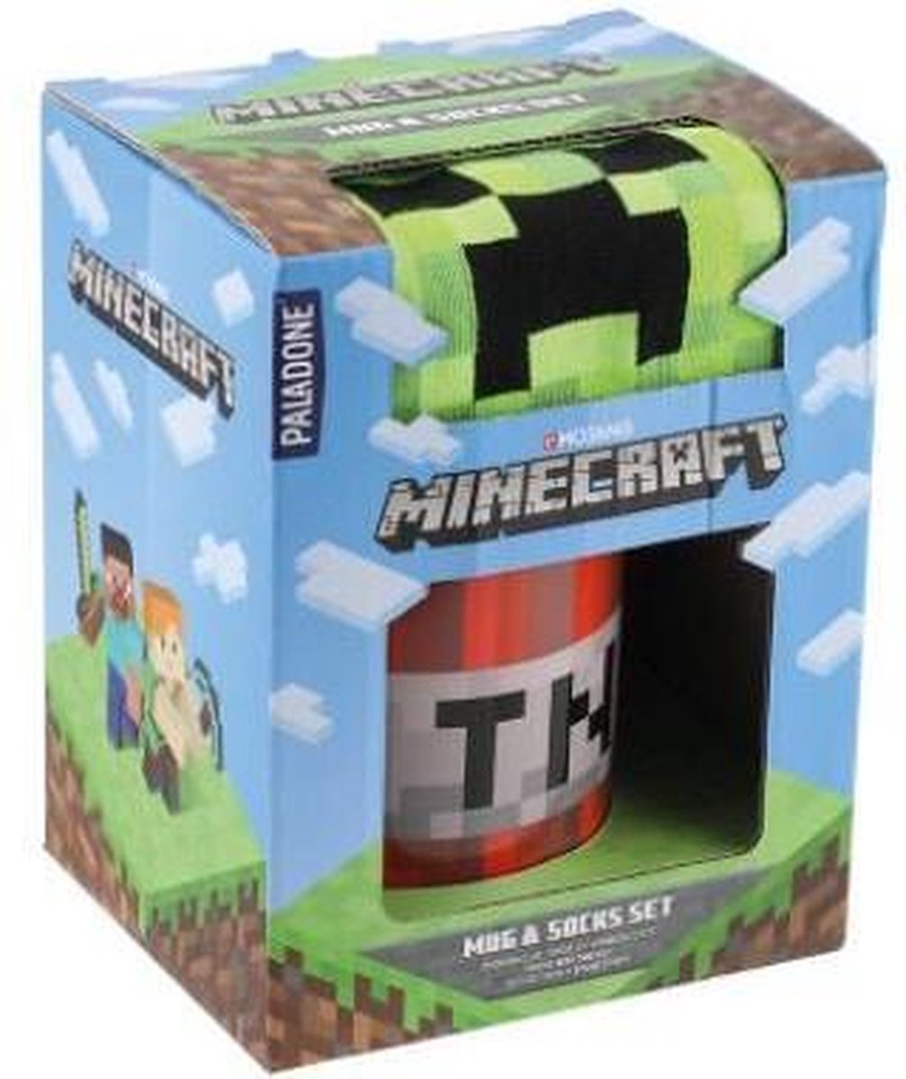 Minecraft: Mug & Socks Set