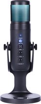 Nuvance - USB Microfoon met Standaard - voor PC en Gaming - Streaming Microphone - RGB