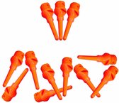 ABC Darts - Softtip Dartpunten 21 mm - Neon Oranje - ca 1000 stuks