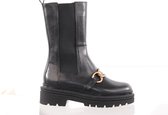 MAURY chelsea boot met ketting - zwart - maat 41