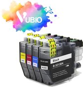 Brother LC3213 Inktcartridges - Multipack van 4 stuks - Met Chip - Brother Inktcartridge LC3213XL - Inktpatronen - Voor Printer: DCP-J572 DW / DCP-J772 DW / DCP-J774 DW / MFC-J491 DW / MFC-J4