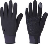 BBB Cycling ControlZone Fietshandschoenen Winter - Fiets Handschoenen Touchscreen - 5-15 °C - Winddicht - Zwart - Maat XS