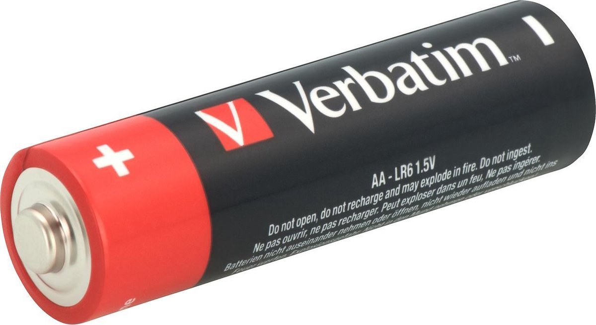 Verbatim Alkaline batterij AA 8x(#49503)