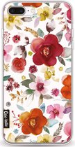 Casetastic Apple iPhone 7 Plus / iPhone 8 Plus Hoesje - Softcover Hoesje met Design - Flowers Multi Print