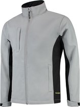Tricorp Soft Shell Jack Bi-Color - Workwear - 402002 - Grijs-Zwart - maat XL