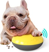 Maralti Tumbler Honden Snack en Voerdisc - Honden Speelgoed - Intelligentie - Geel