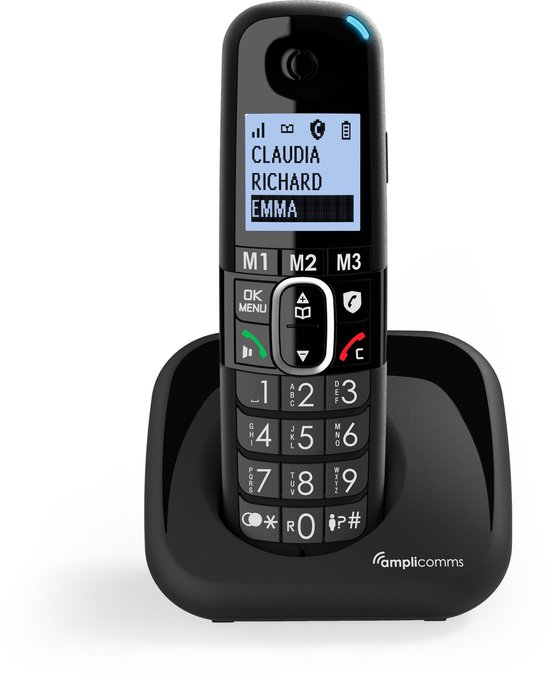 BigTel1500 draadloze huistelefoon voor de vaste lijn | Extra luide... | bol.com