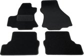 Tapis de sol sur mesure - tissu noir - convient pour Opel Zafira A (5 places) 1999-2005