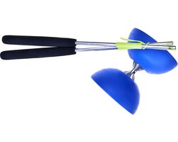 Acrobat Diabolo 105 Rubber Aluminium 12 X 10,5 Cm Blauw