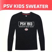 PSV Kinder Sweater - Donker Grijs - Maat 128/134