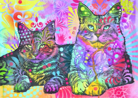Heye Puzzel Devote.2 Cats 1000.