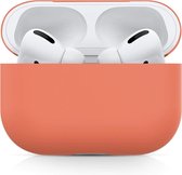 Studio Air® Airpods Pro Hoesje - Peach - Soft Case - Siliconen hoesje geschikt voor Apple AirPods Pro