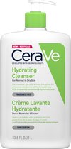 CeraVe - Crème Nettoyante Hydratante - pour peaux normales à sèches - 1000ml