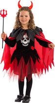 Carnival Toys Verkleedpak Duivel Meisjes Polyester Zwart One-size
