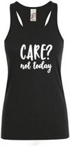 Sporttop- Tanktop-Sol- NRG sportswear- zwart- care not today- XL