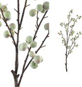 PTMD Berry Appel Fruit Tak Kunstplant - 70 x 27 x 104 cm - Lichtgroen