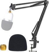 Razer Seiren Mini Boom Arm Stand met Pop Filter - Microfoon Stand met Foam Cover Voorruit Geschikt voor Razer Seiren Mini Streaming Microfoon van YOUSHARES