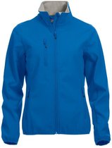 Clique Basic Softshell Jacket Ladies 020915 - Vrouwen - Kobalt - XXL