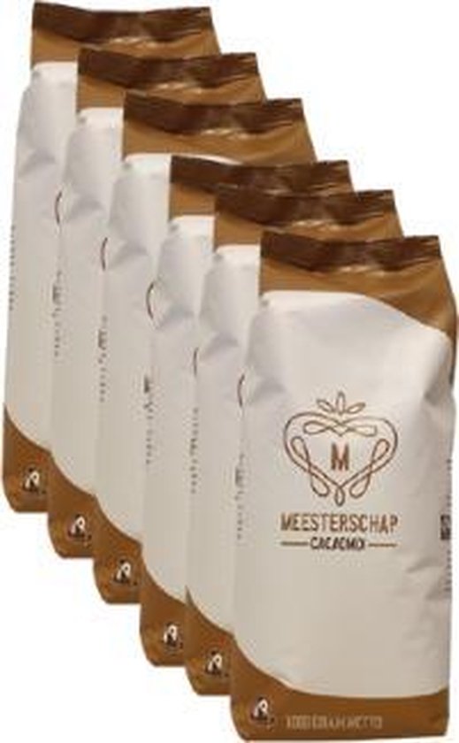 Meesterschap | Cacaopoeder | Zak 6 x 1 kg