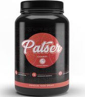 Patser Casein Shake - Perfecte eiwitten voor het slapen - Aardbei smaak - 1000 gram