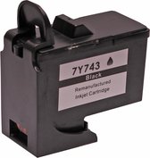 Huismerk inkt cartridge voor Dell 7Y743 zwart van ABC