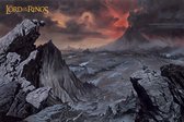 Poster - The Lord The Rings Mount Doom - 61 X 91.5 Cm - Multicolor