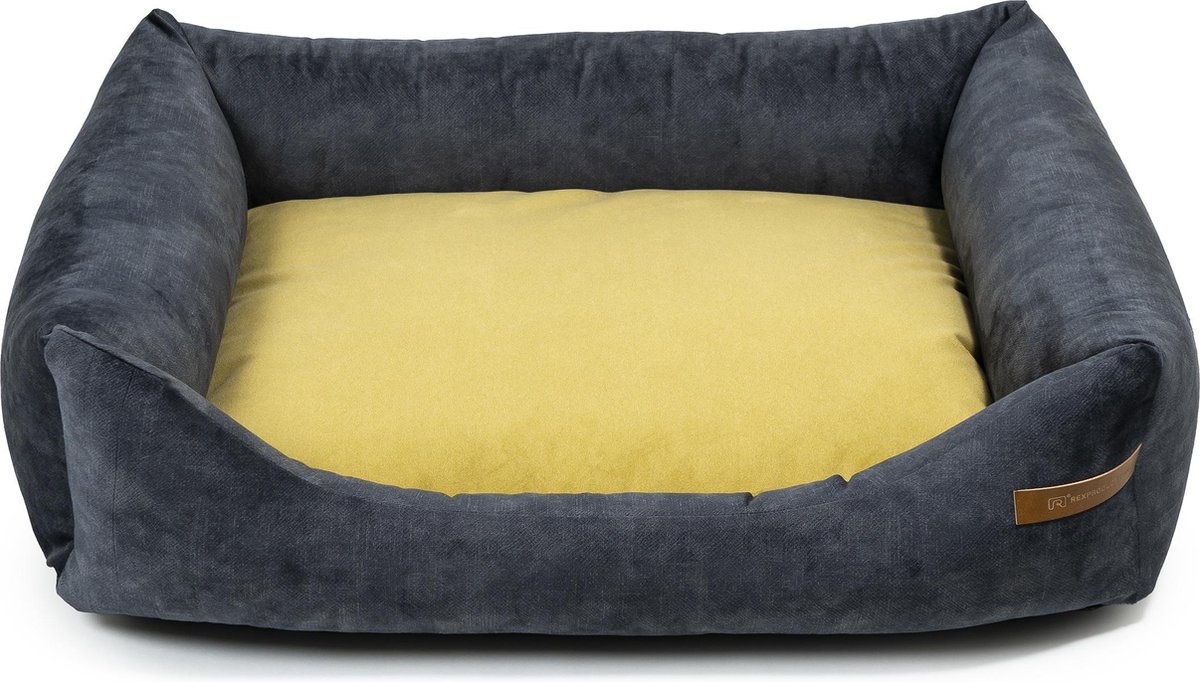 Hondenbed, huisdierbed, hondensofa, hondenmand, hondenkussen, kattenmand, hondenbank, antislip, gerecycled-Rexproduct Softcolor