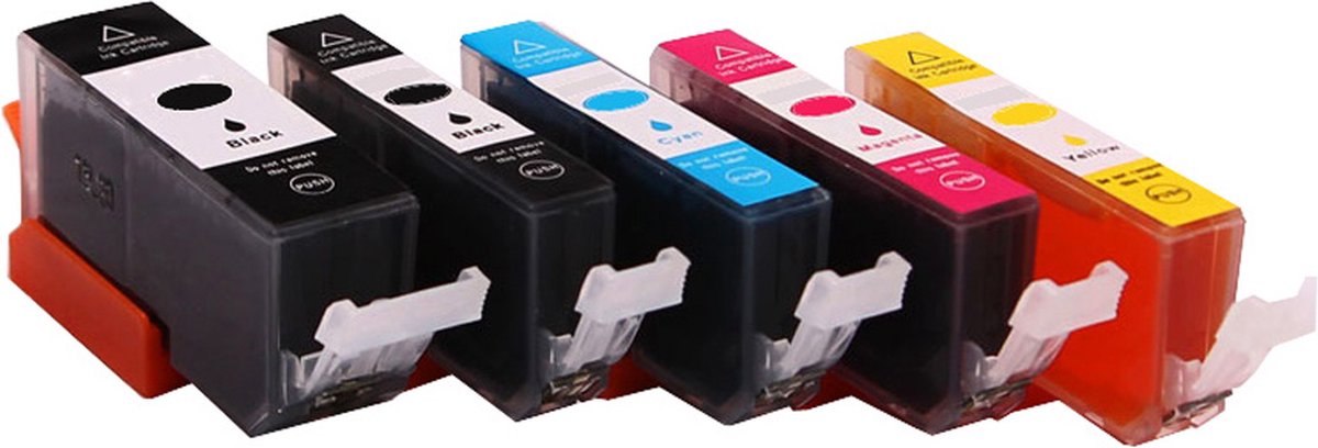 Activejet cartridges - Canon PGI-570 & CLI-571 - Zwart en kleur