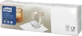 Tork LinStyle® servet 23x23cm 1/4-vouw wit 10x150