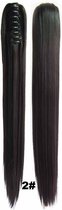 Brazilian Paardenstaart, Ponytail extensions straight – bruin 2#