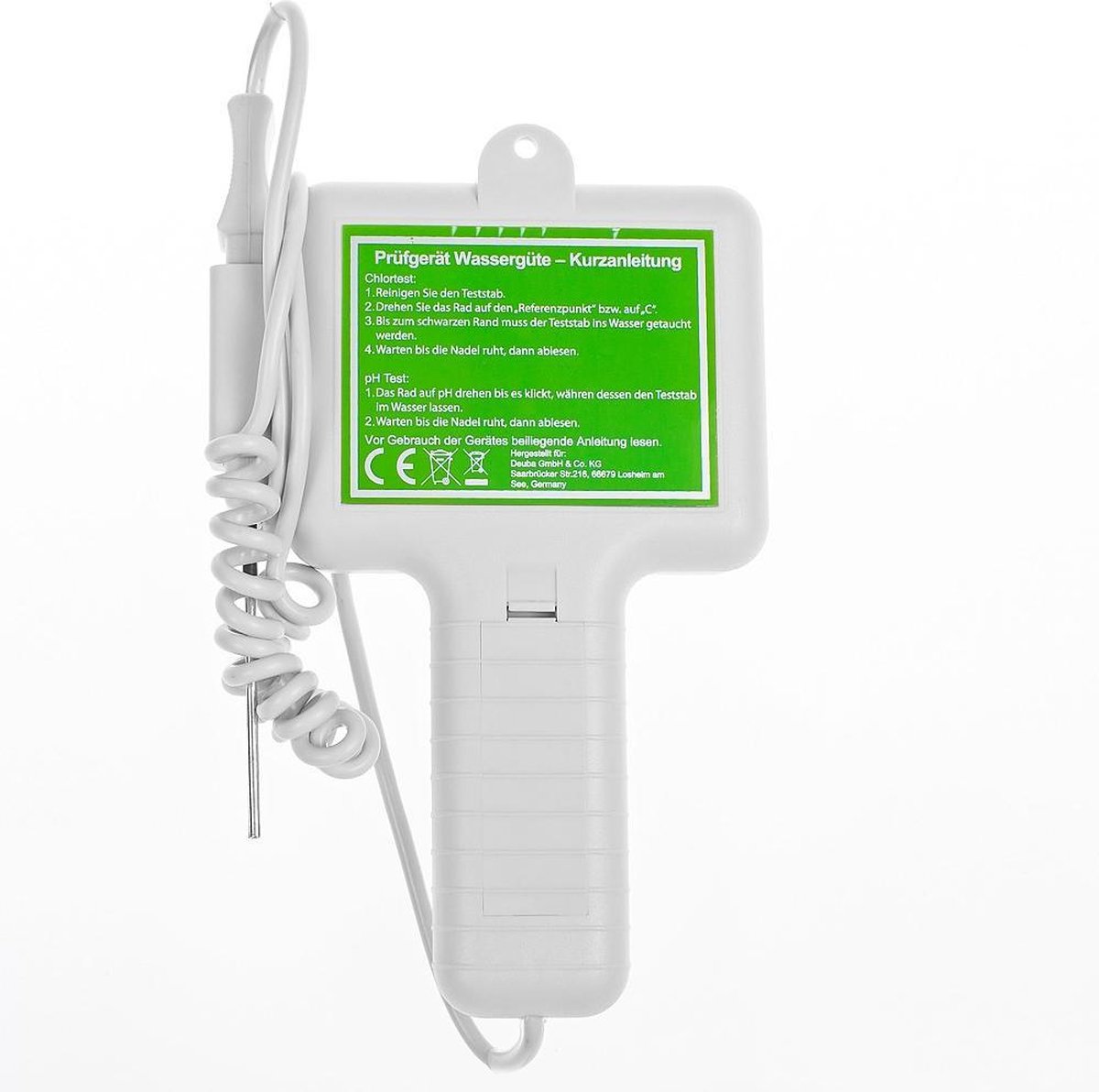 Monzana Zandfilterpomp - 10.200-L/u - Incl. Watertester pH Chloor – foto 6