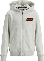 Jack & Jones vest jongens - grijs - JORswirl - maat 140